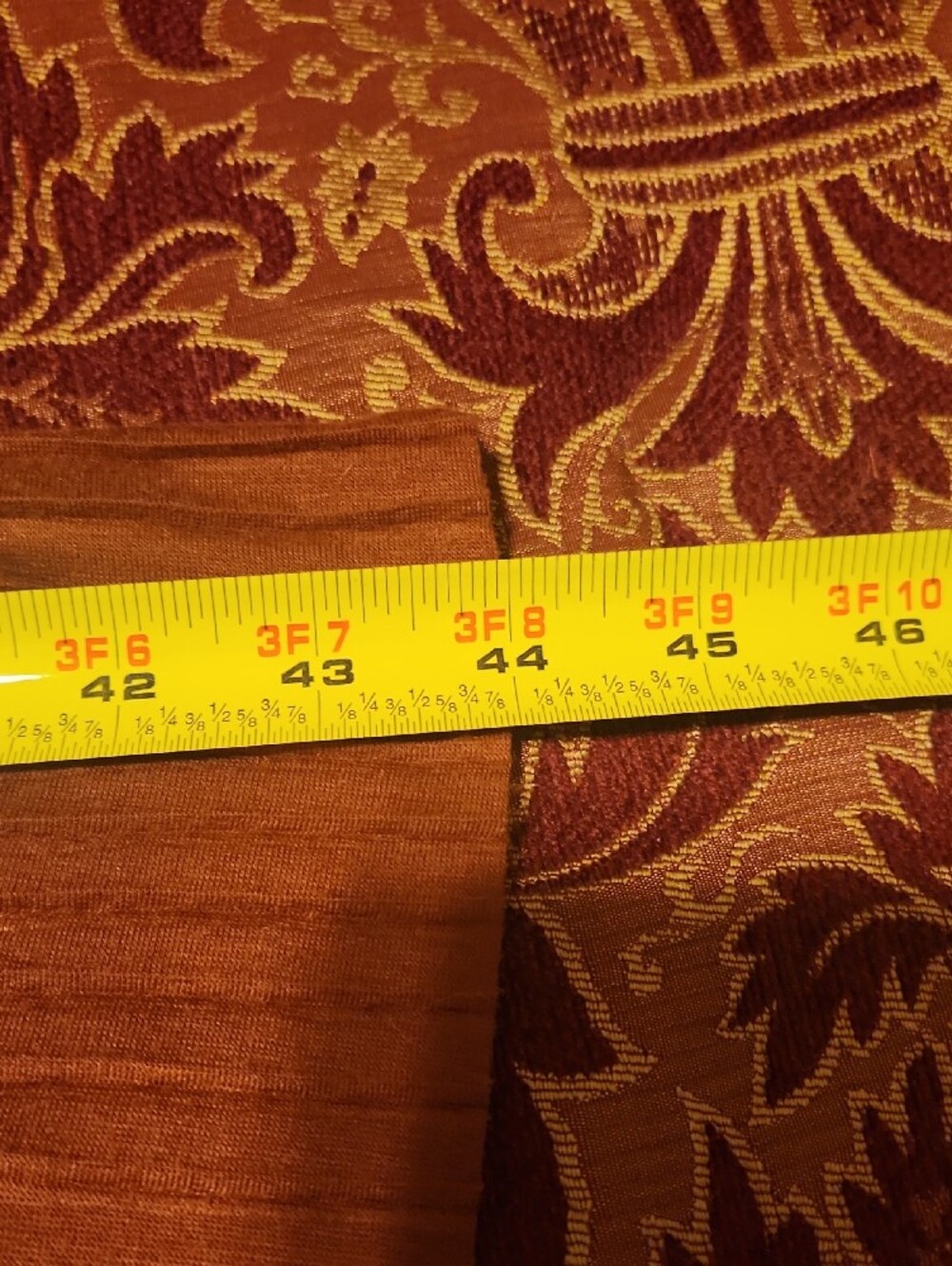 Anthropologie Rust/Brown Pleated Palazzo Pants, Like New, XL - Picture 7 of 10